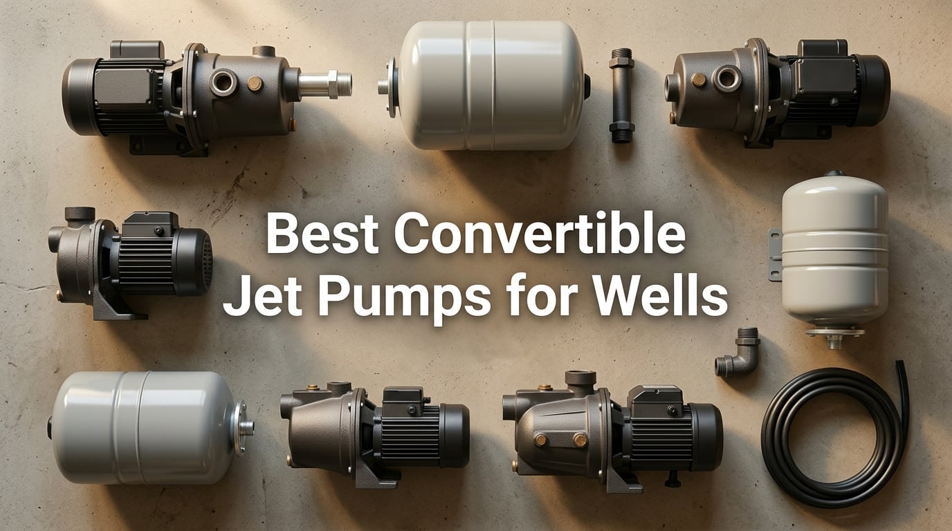 Best Convertible Jet Pumps for Wells