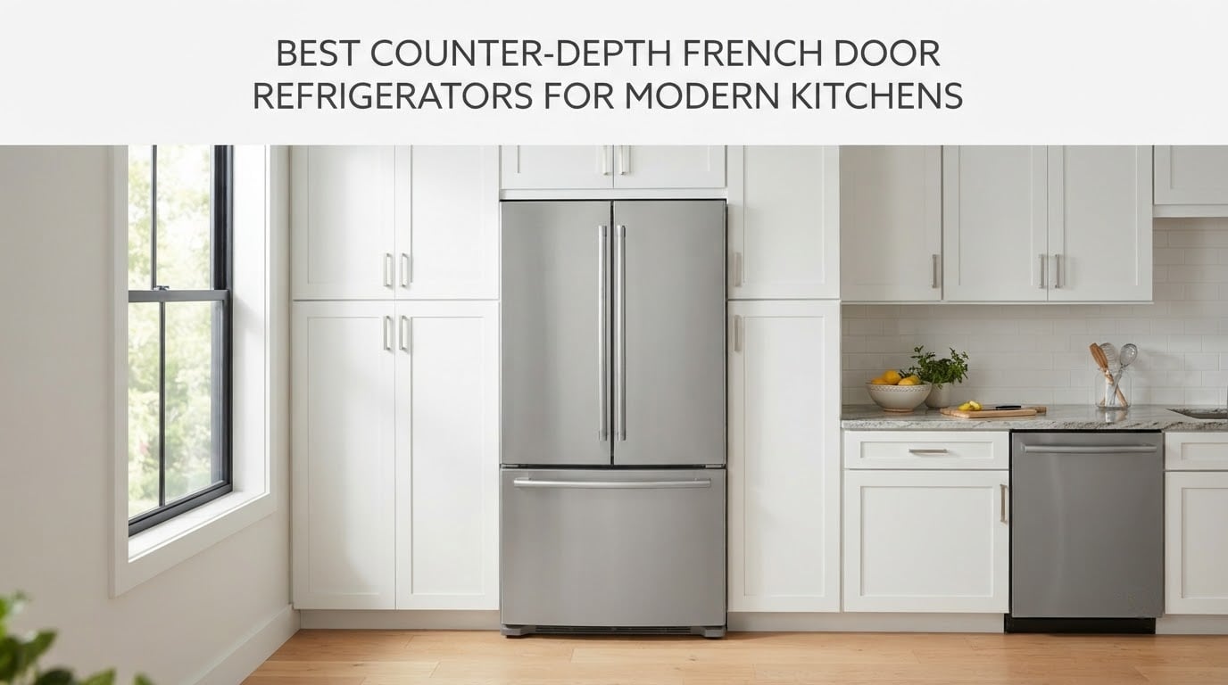 Best Counter-Depth French Door Refrigerators for Modern Kitchens