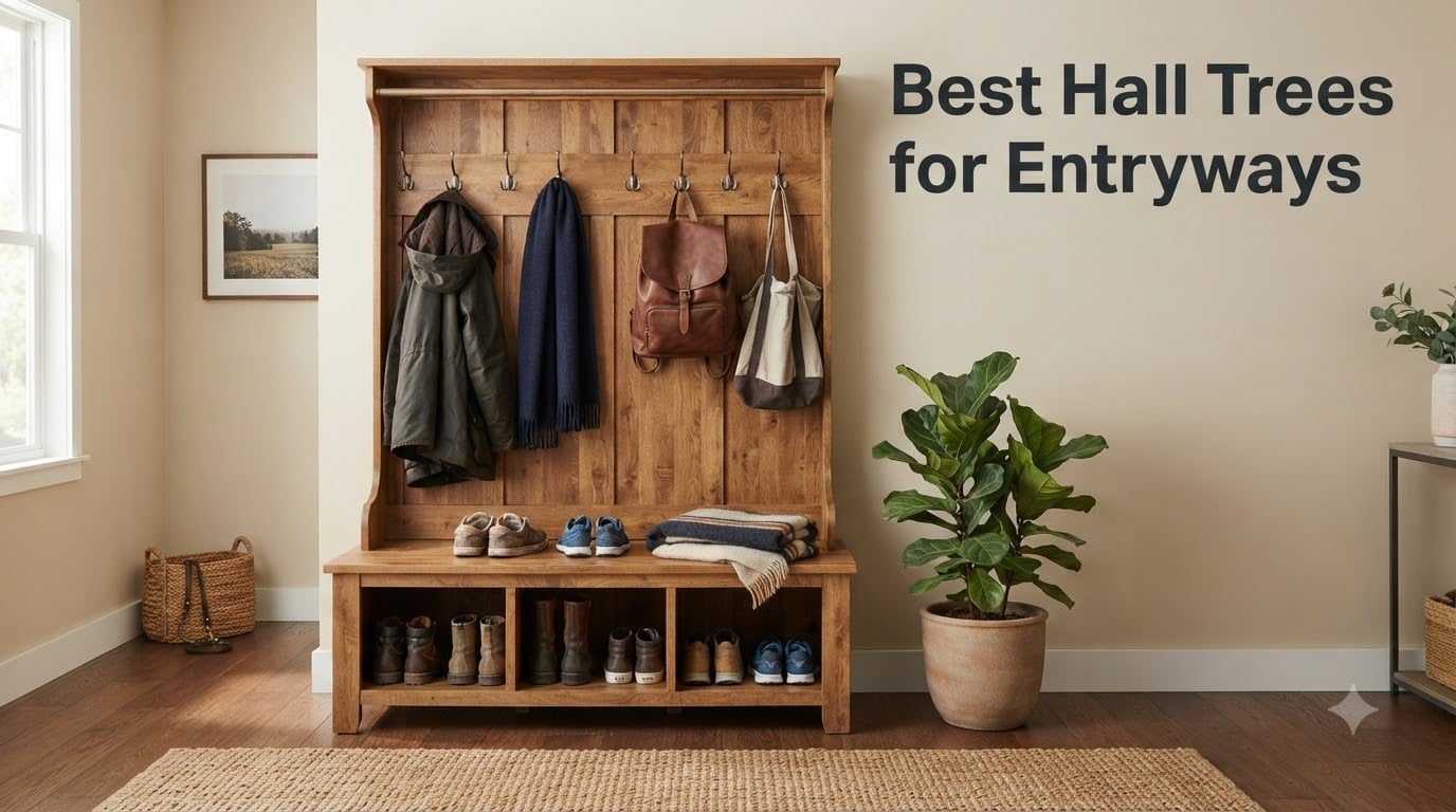 Best Hall Trees for Entryways