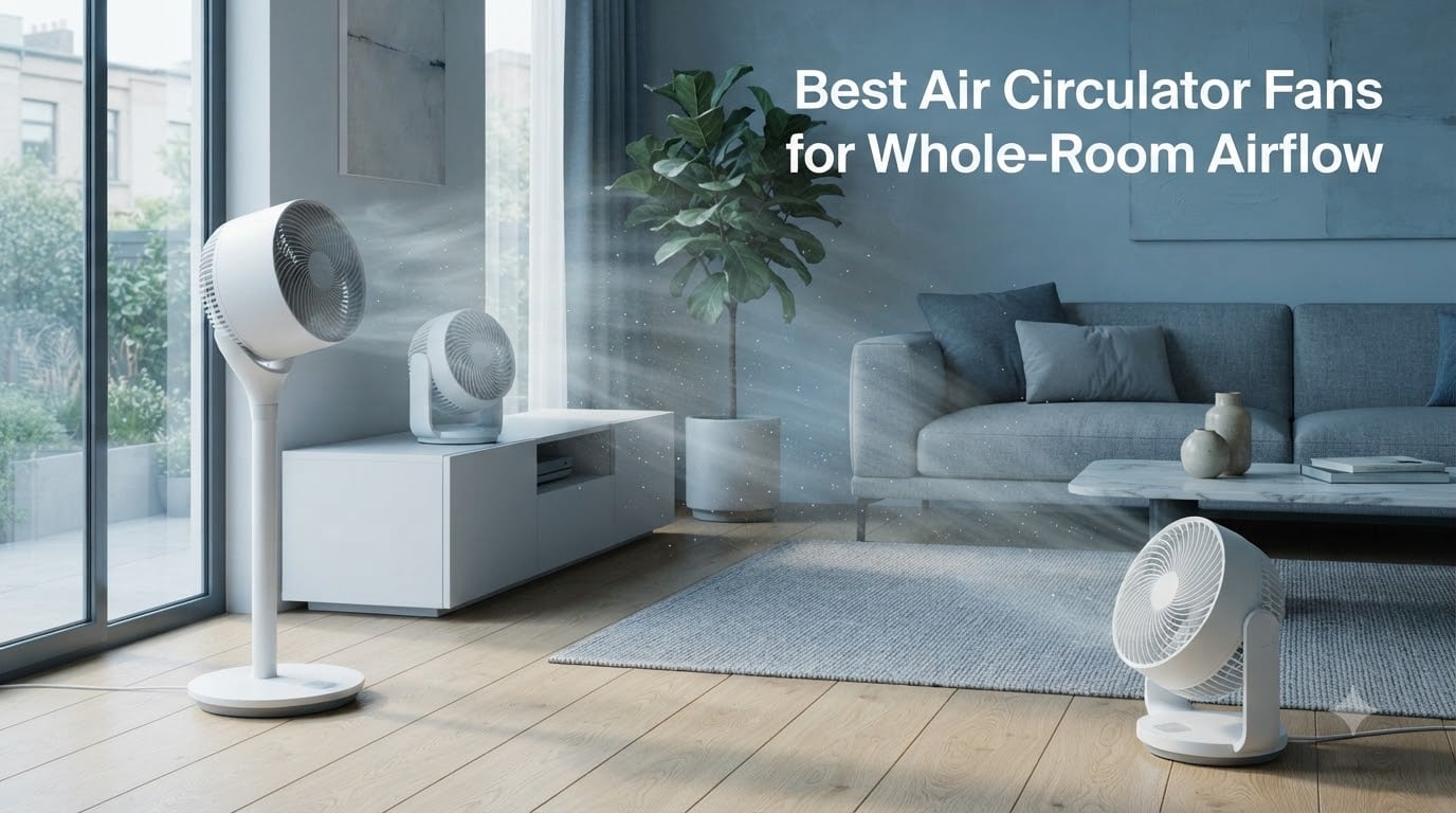 Best Air Circulator Fans for Whole-Room Airflow