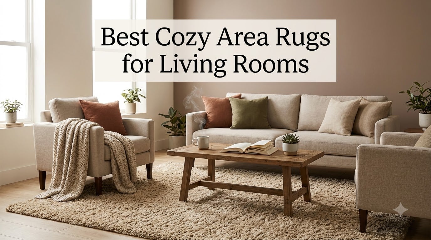 Best Cozy Area Rugs for Living Rooms