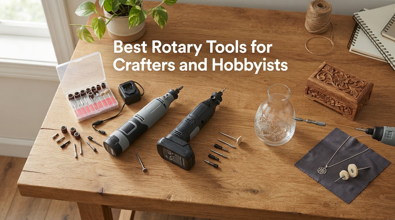 Best Rotary Tools for Crafters and Hobbyists