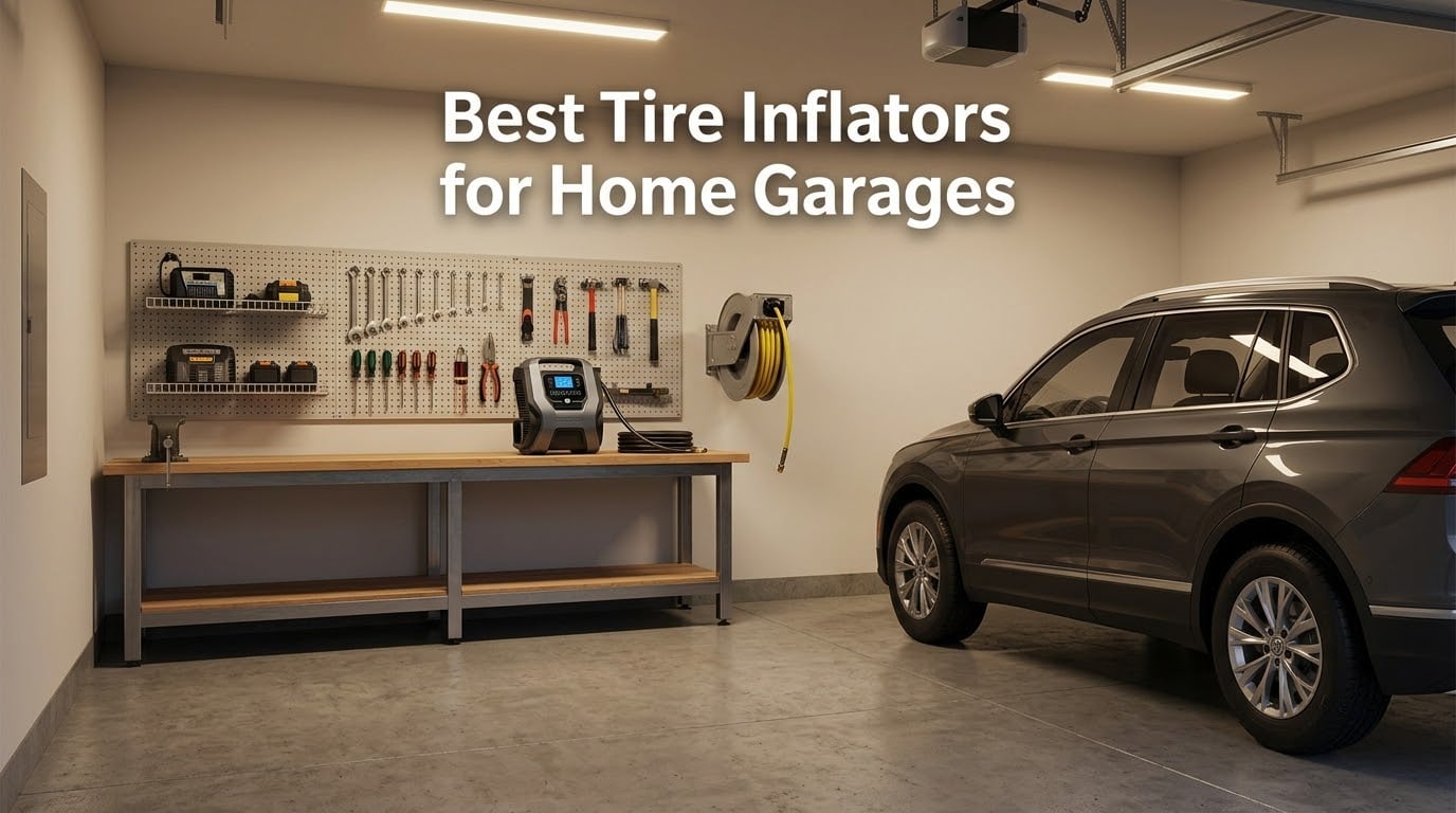 Best Tire Inflators for Home Garages