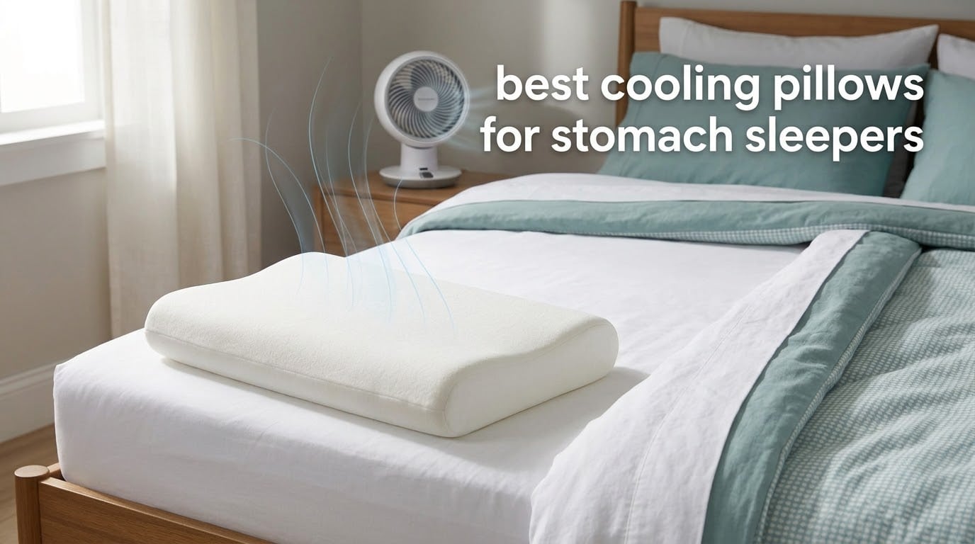 best cooling pillows for stomach sleepers