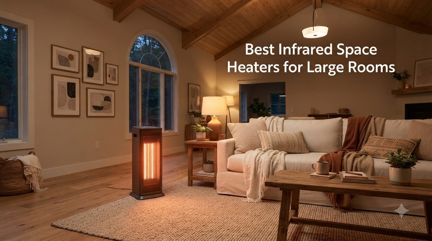Best Infrared Space Heaters for Large Rooms