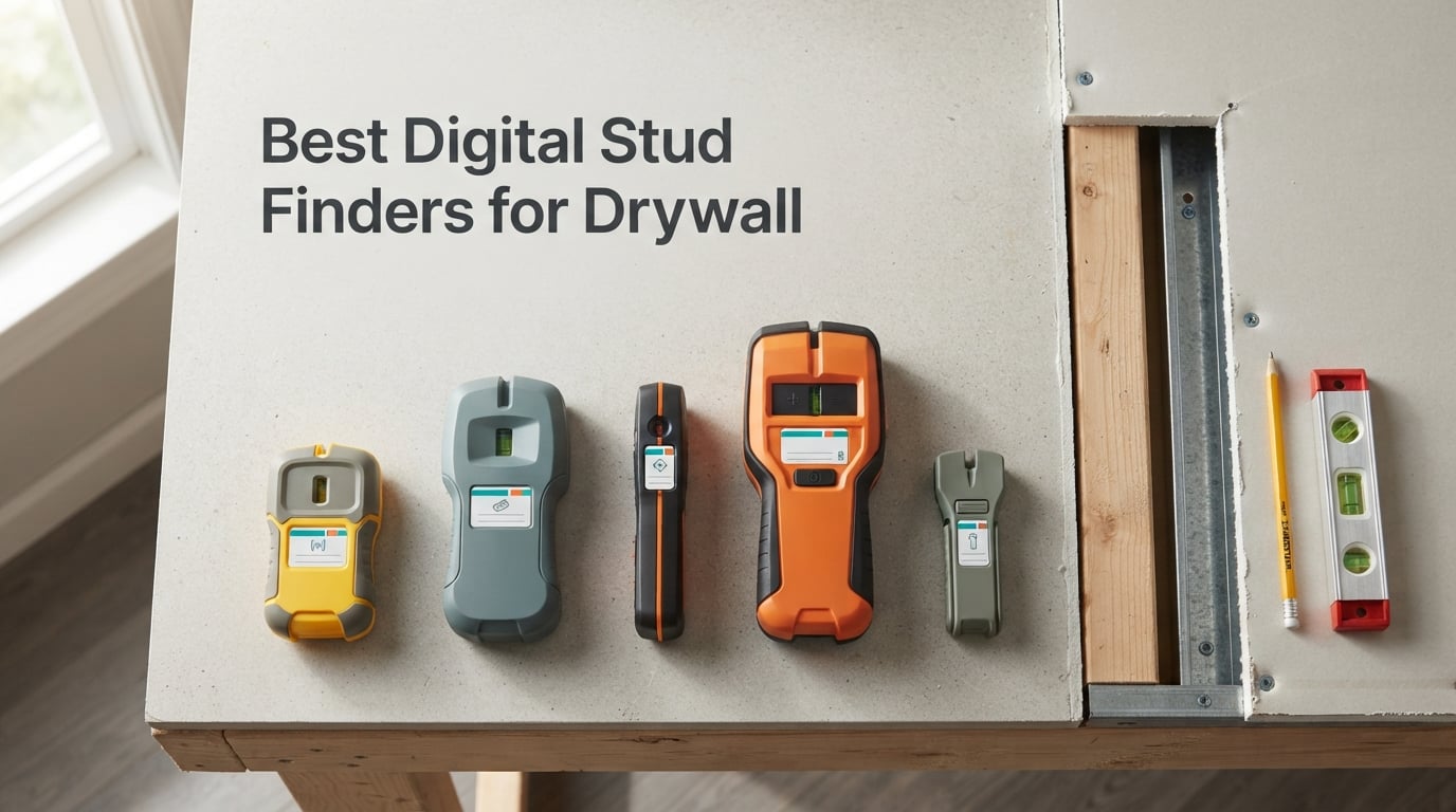 Best Digital Stud Finders for Drywall