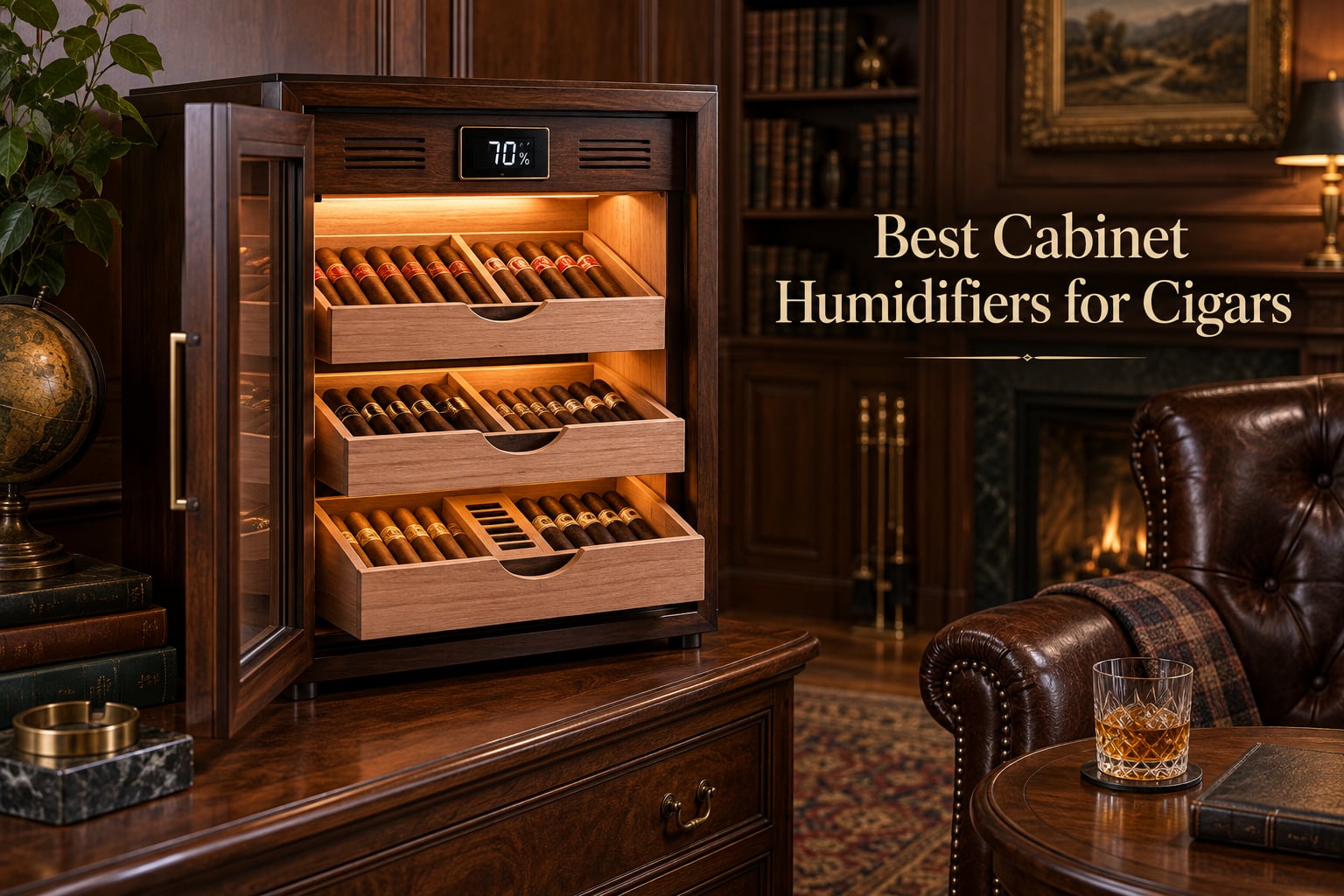 Best Cabinet Humidifiers for Cigars