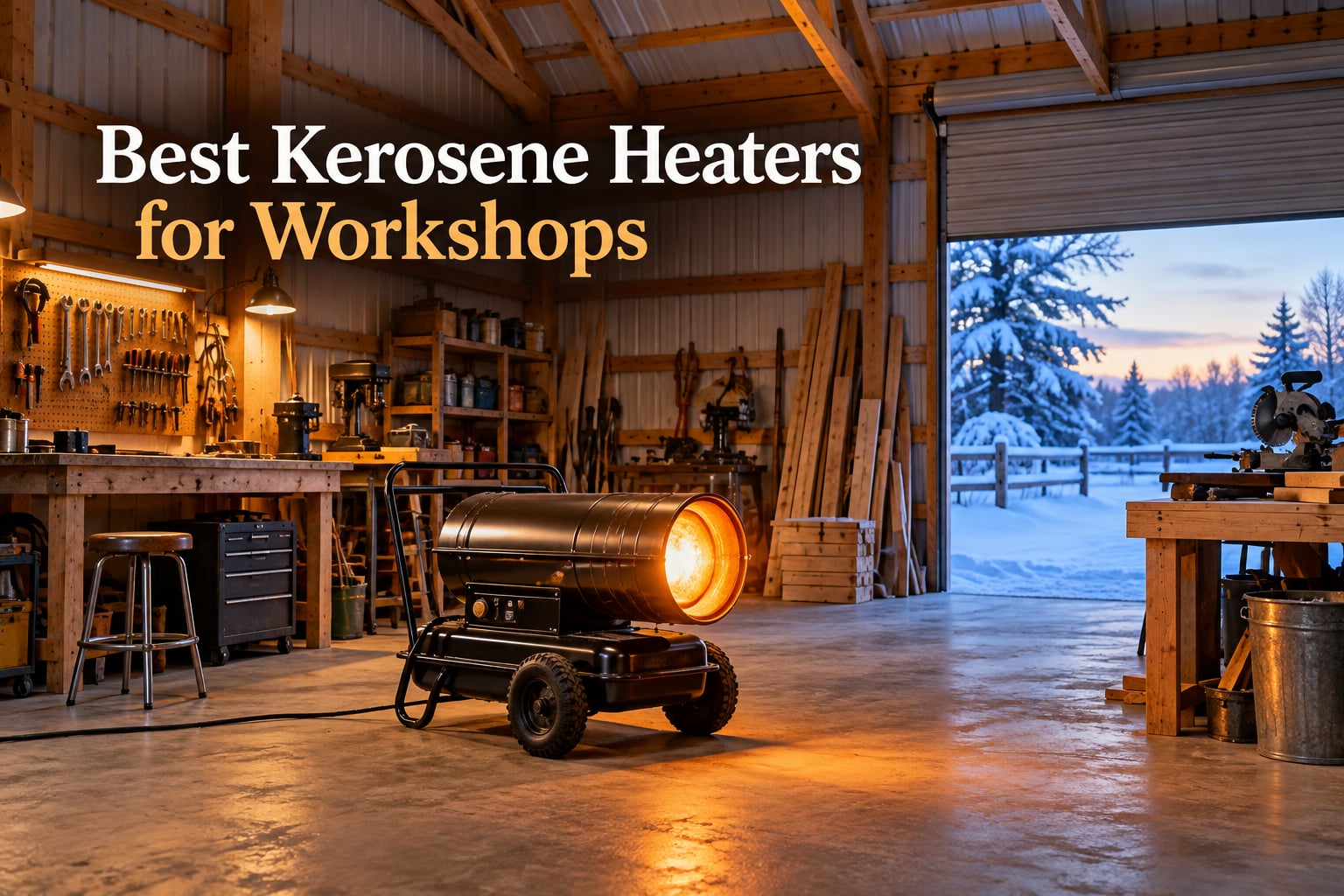 Best Kerosene Heaters for Workshops