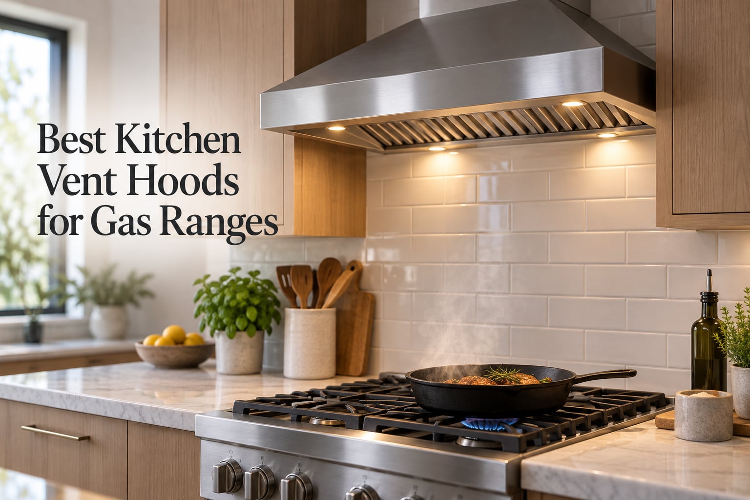 Best Kitchen Vent Hoods for Gas Ranges