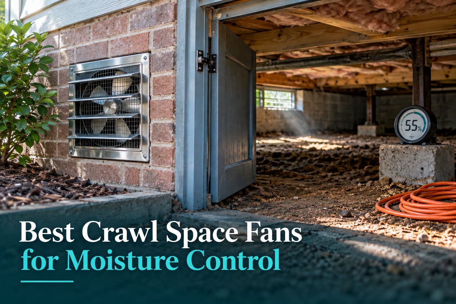 Best Crawl Space Fans for Moisture Control