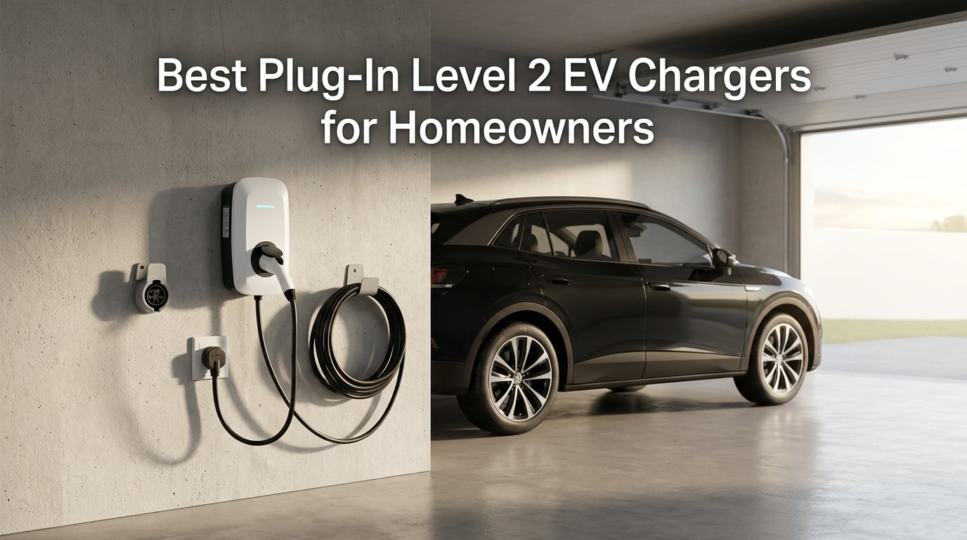 Best Plug-In Level 2 EV Chargers for Homeowners