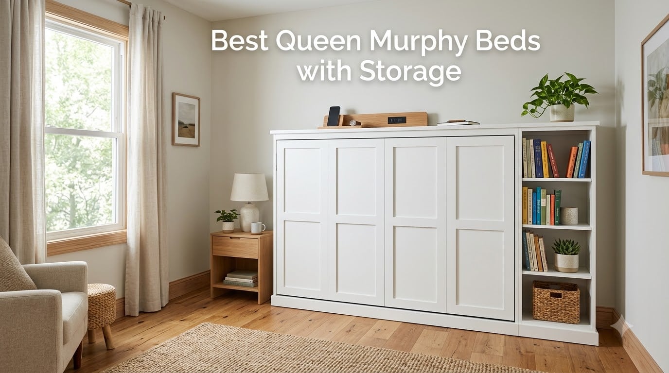 Best Queen Murphy Beds with Storage