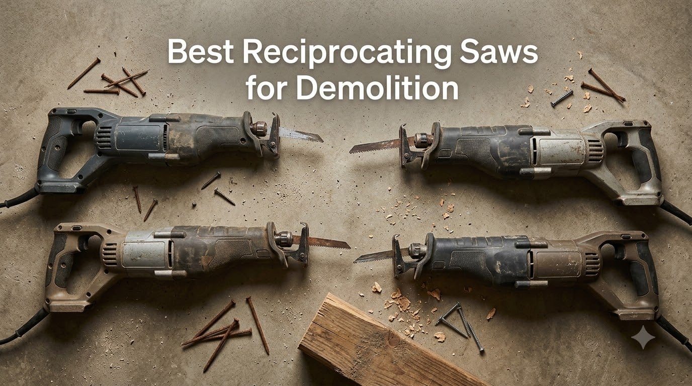 Best Reciprocating Saws for Demolition