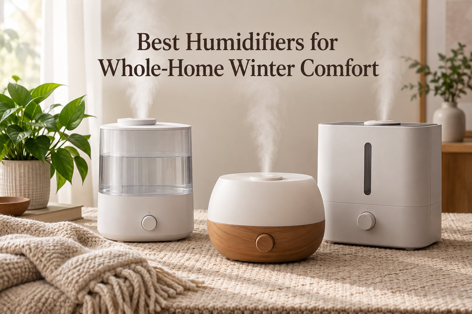 Best Humidifiers for Whole-Home Winter Comfort