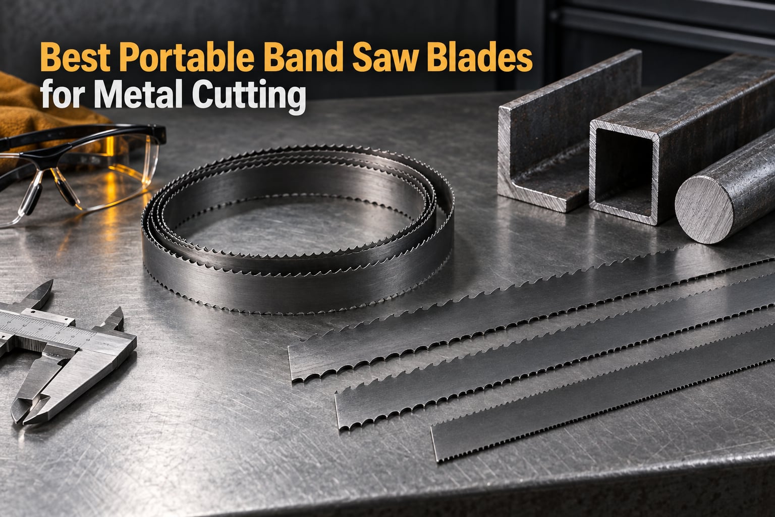 Best Portable Band Saw Blades for Metal Cutting