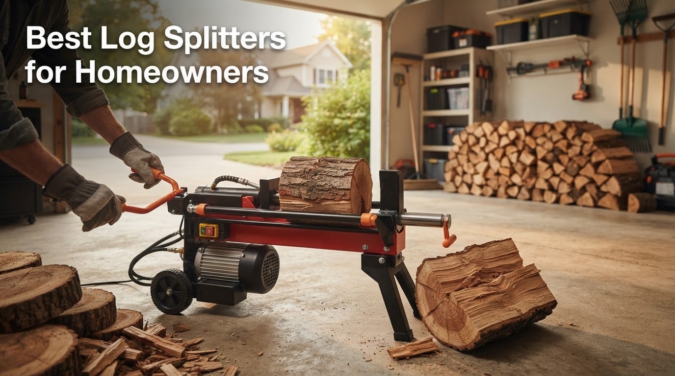 Best Log Splitters for Homeowners