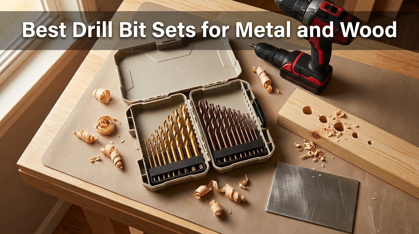 Best Drill Bit Sets for Metal and Wood