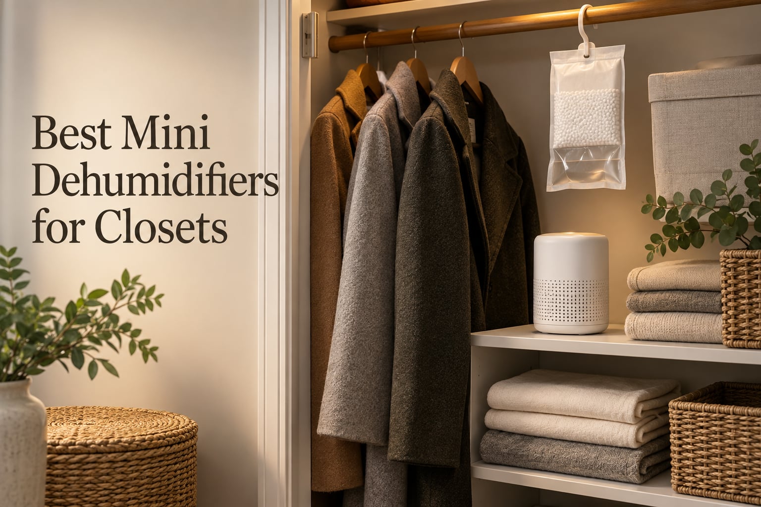 Best Mini Dehumidifiers for Closets