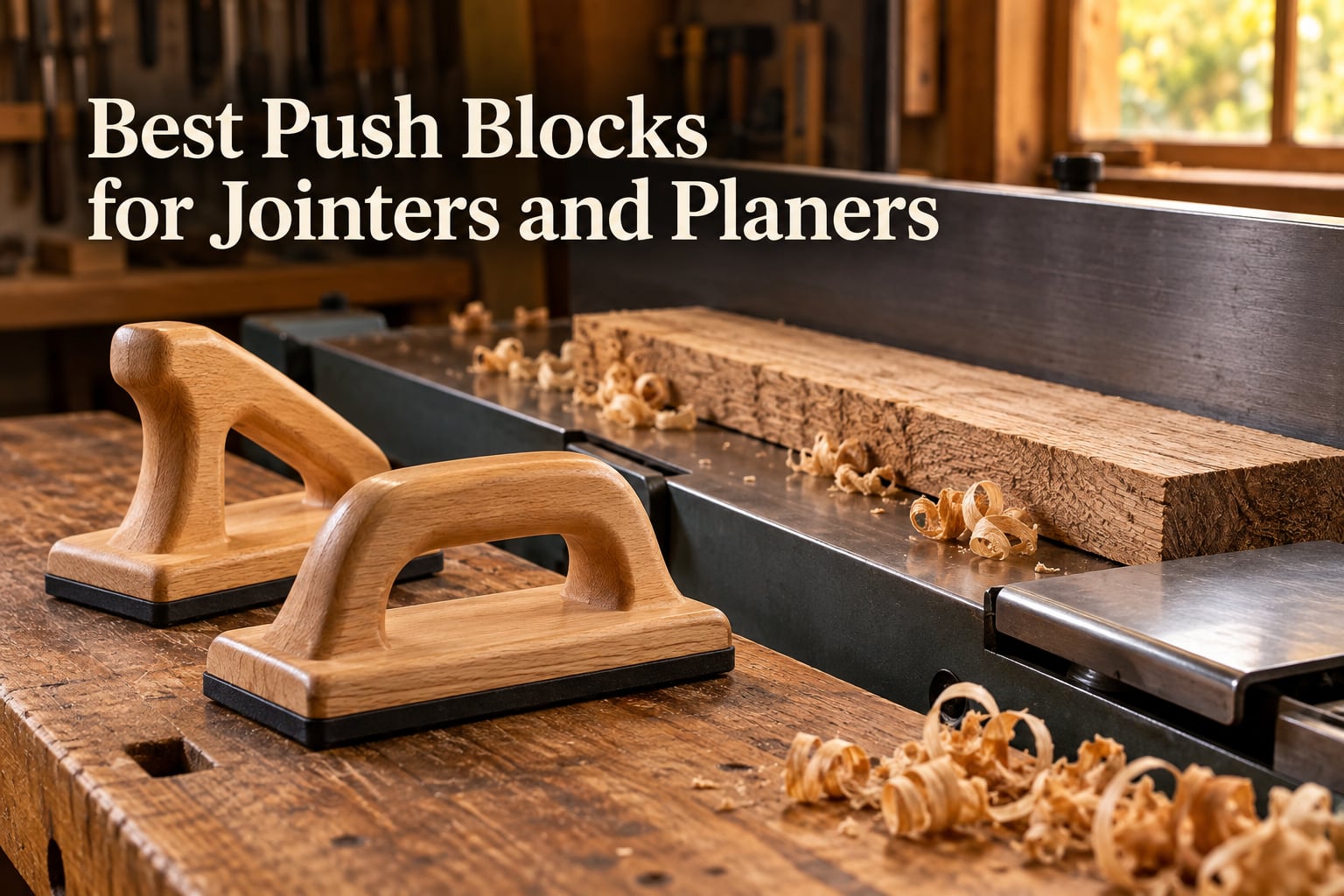 Best Push Blocks for Jointers and Planers