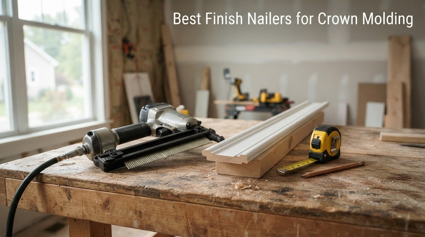 Best Finish Nailers for Crown Molding