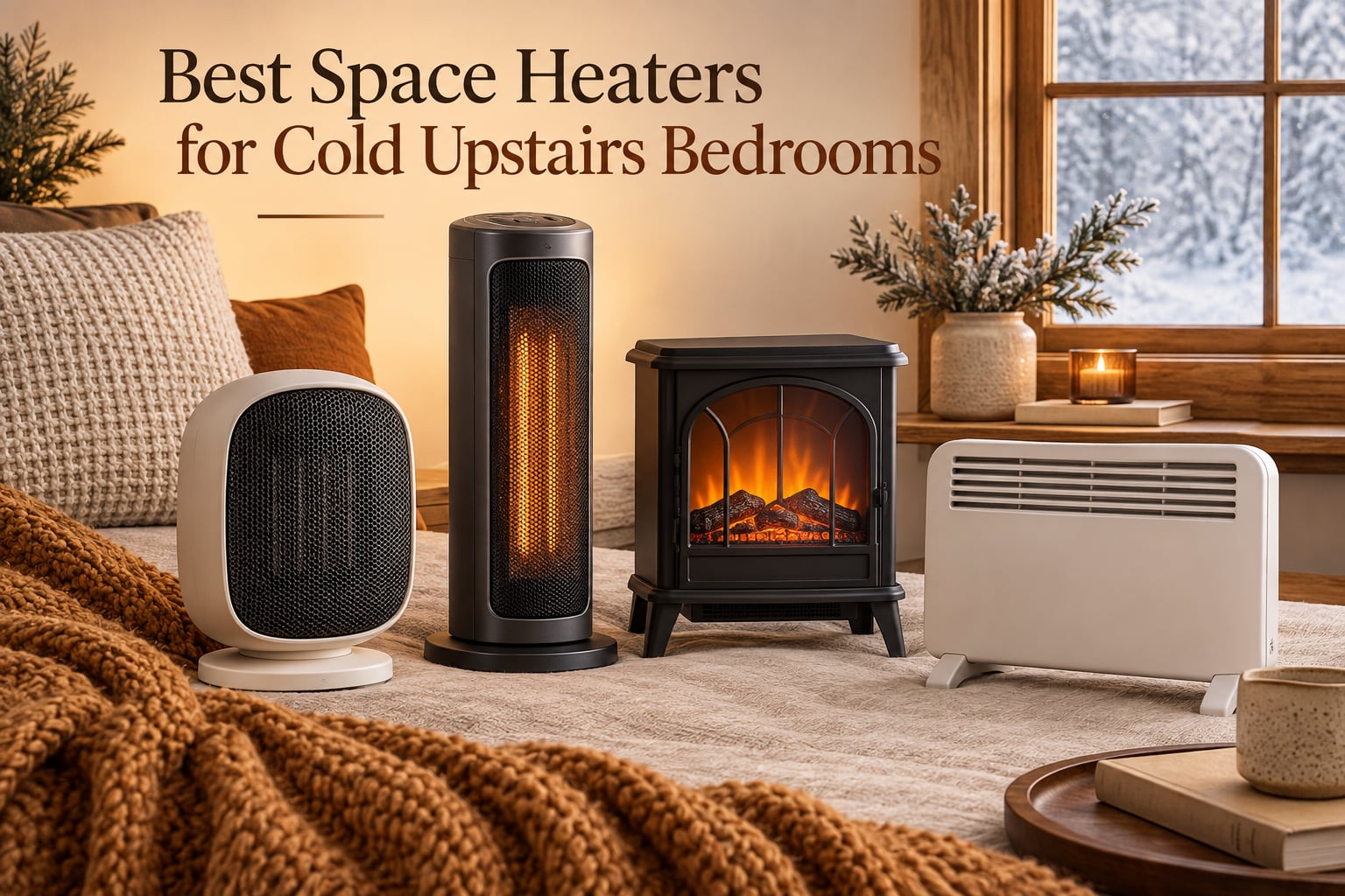 Best Space Heaters for Cold Upstairs Bedrooms