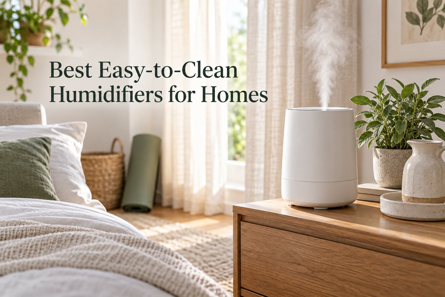 Best Easy-to-Clean Humidifiers for Homes