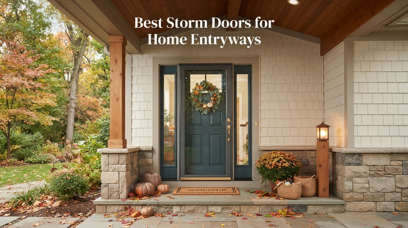 Best Storm Doors for Home Entryways