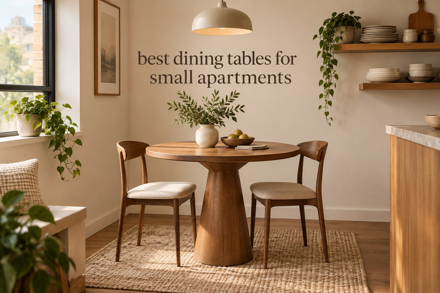 best dining tables for small apartments