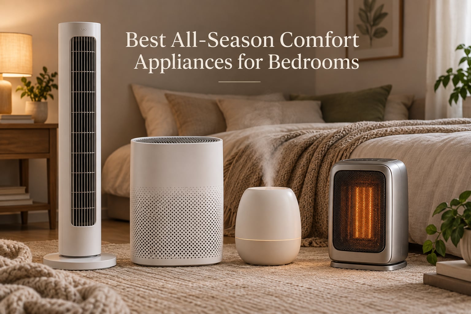 Best All-Season Comfort Appliances for Bedrooms