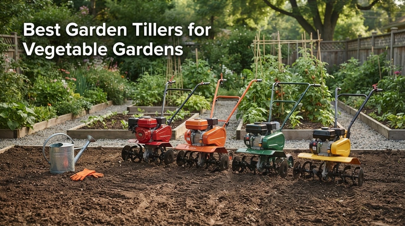Best Garden Tillers for Vegetable Gardens