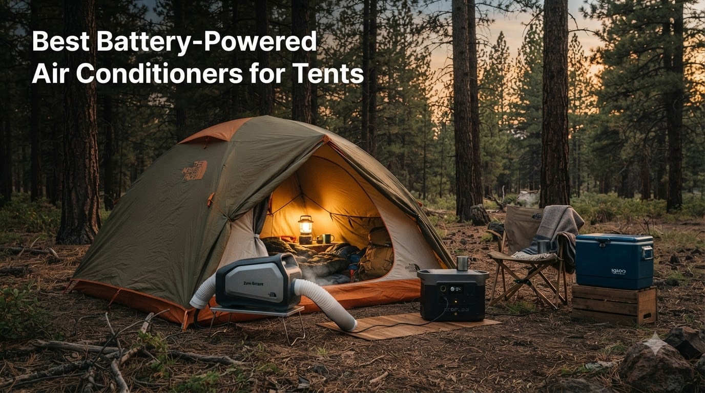 Best Battery-Powered Air Conditioners for Tents