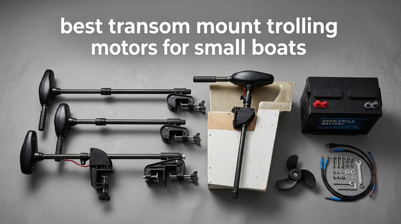best transom mount trolling motors for small boats