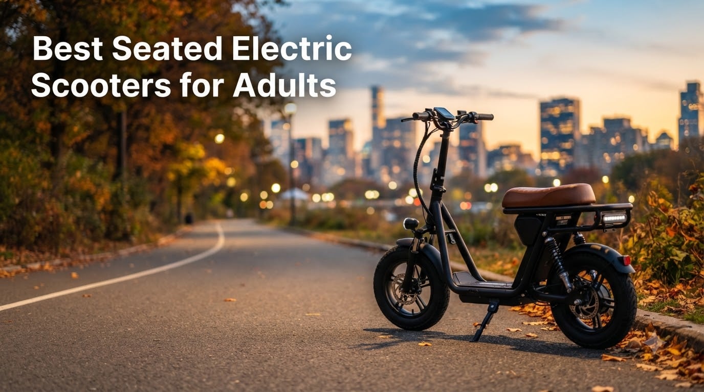 Best Seated Electric Scooters for Adults