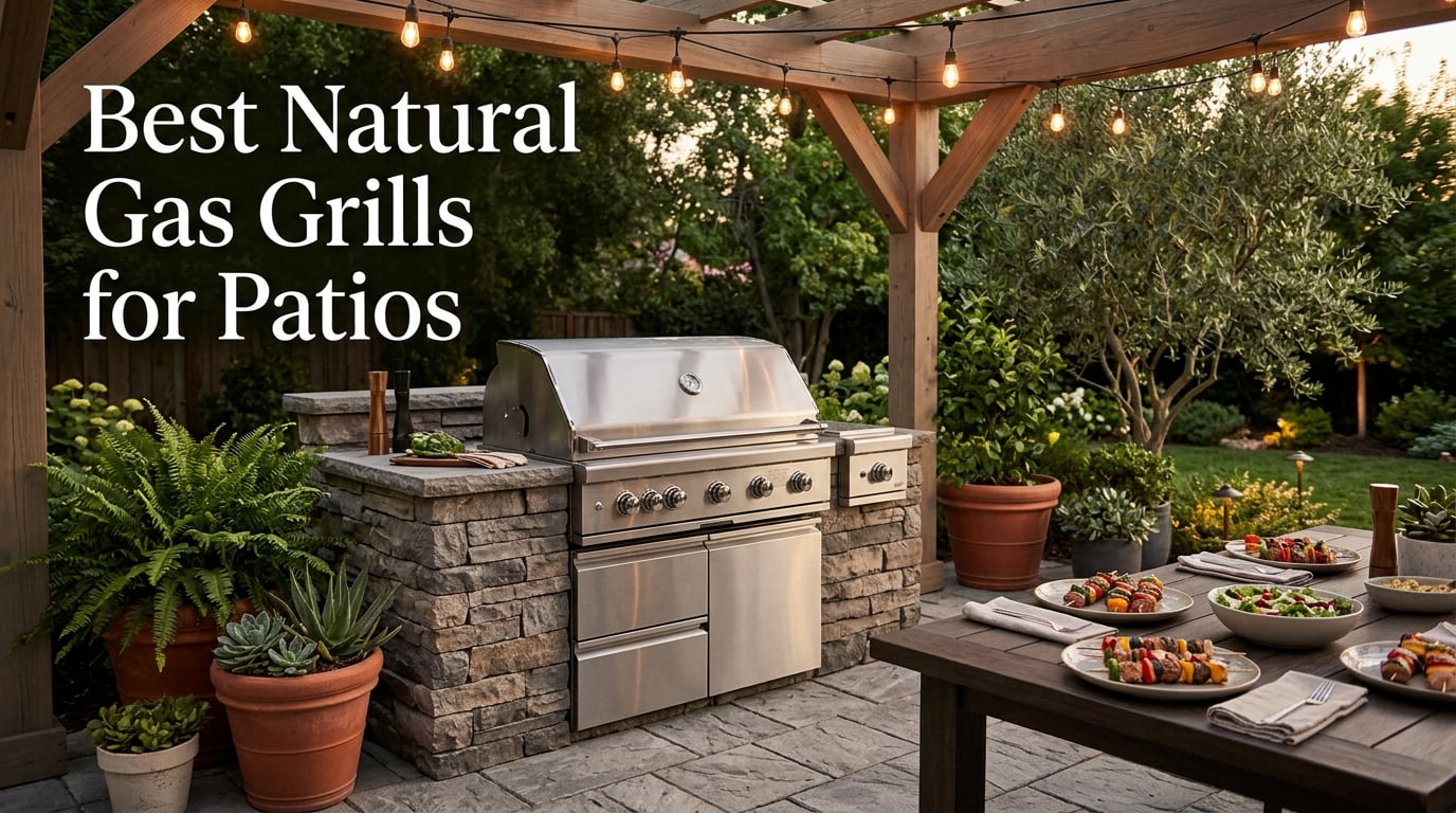 Best Natural Gas Grills for Patios