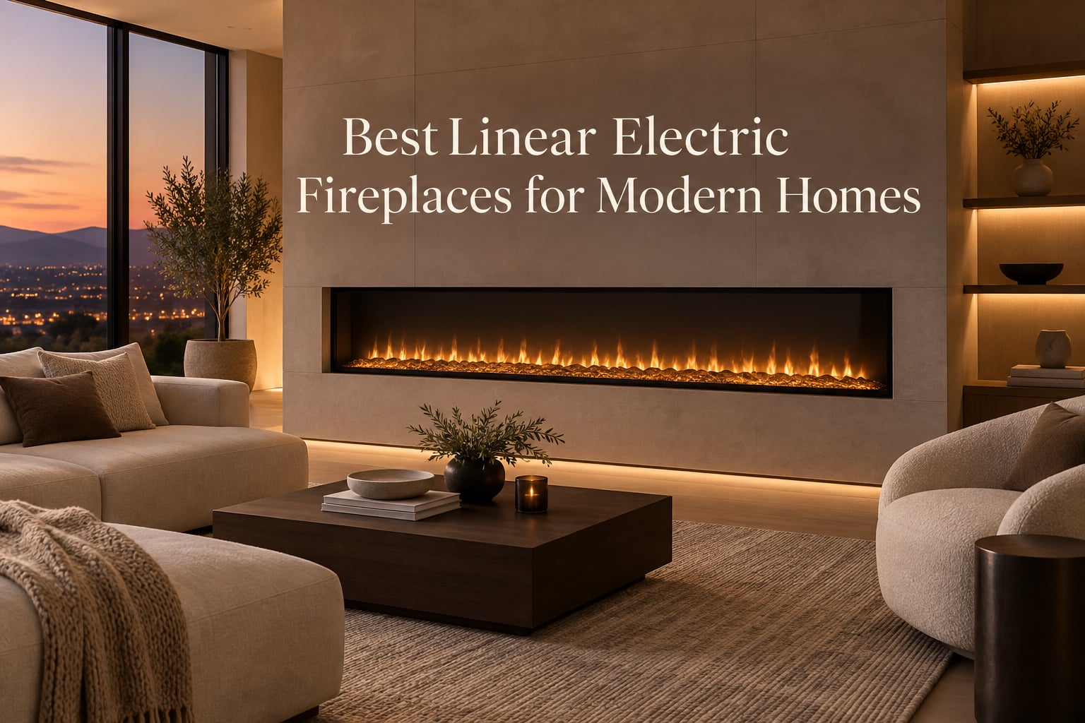 Best Linear Electric Fireplaces for Modern Homes