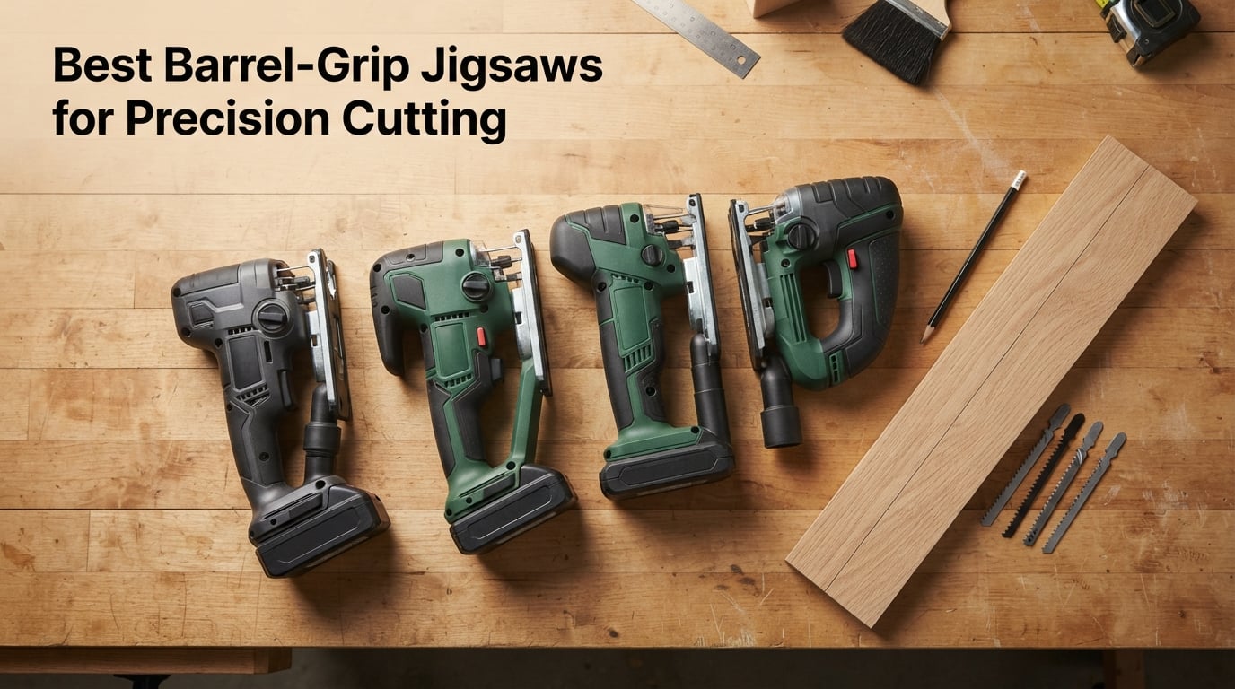 Best Barrel-Grip Jigsaws for Precision Cutting