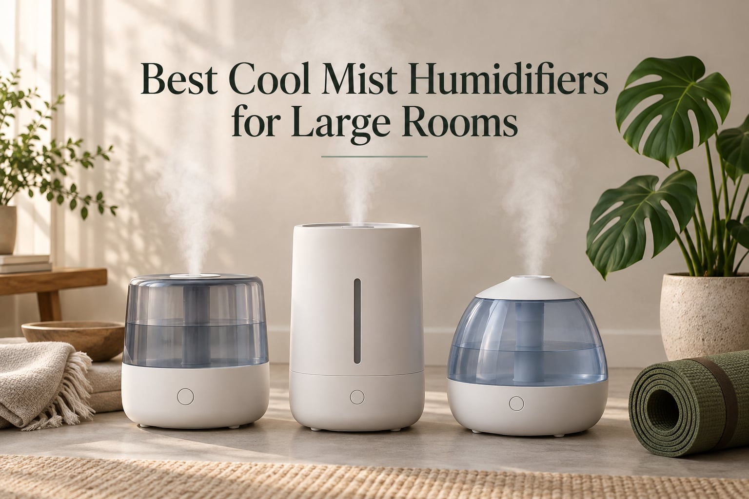 Best Cool Mist Humidifiers for Large Rooms