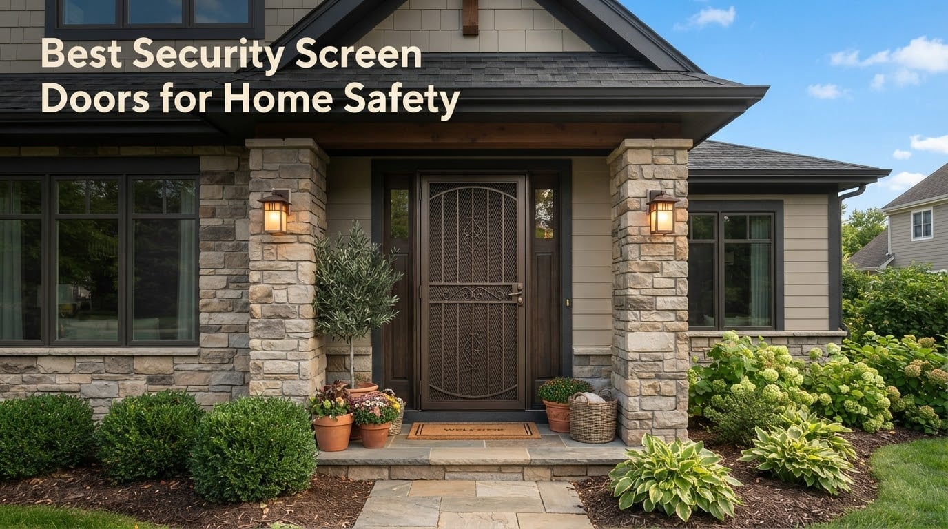Best Security Screen Doors for Home Safety