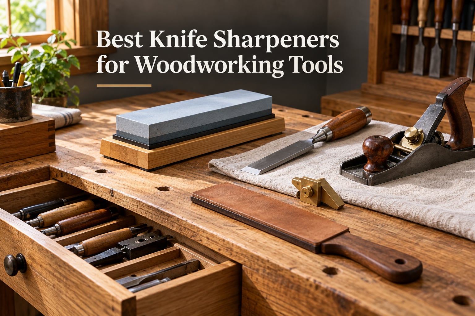 Best Knife Sharpeners for Woodworking Tools