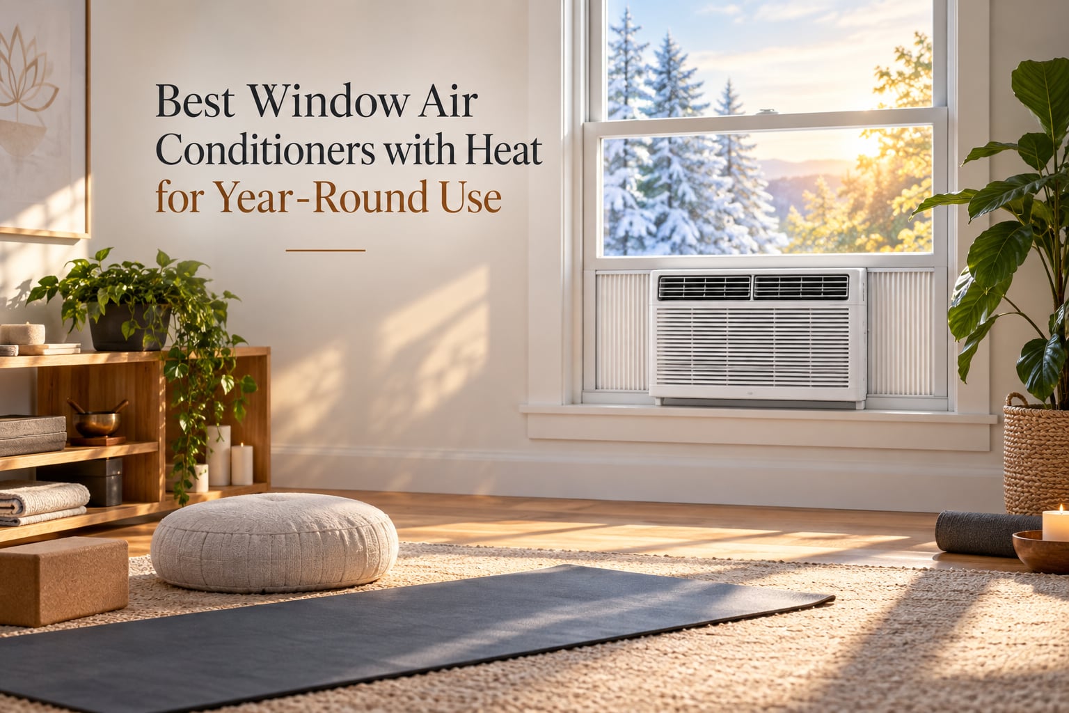Best Window Air Conditioners with Heat for Year-Round Use