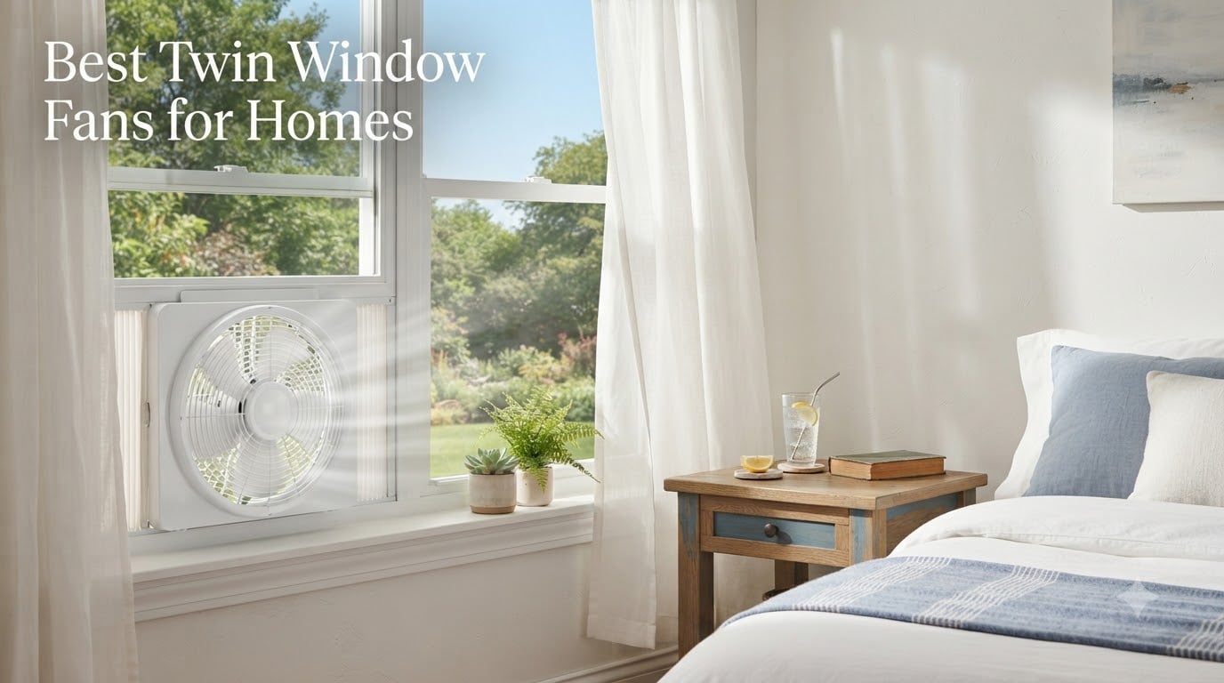 Best Twin Window Fans for Homes