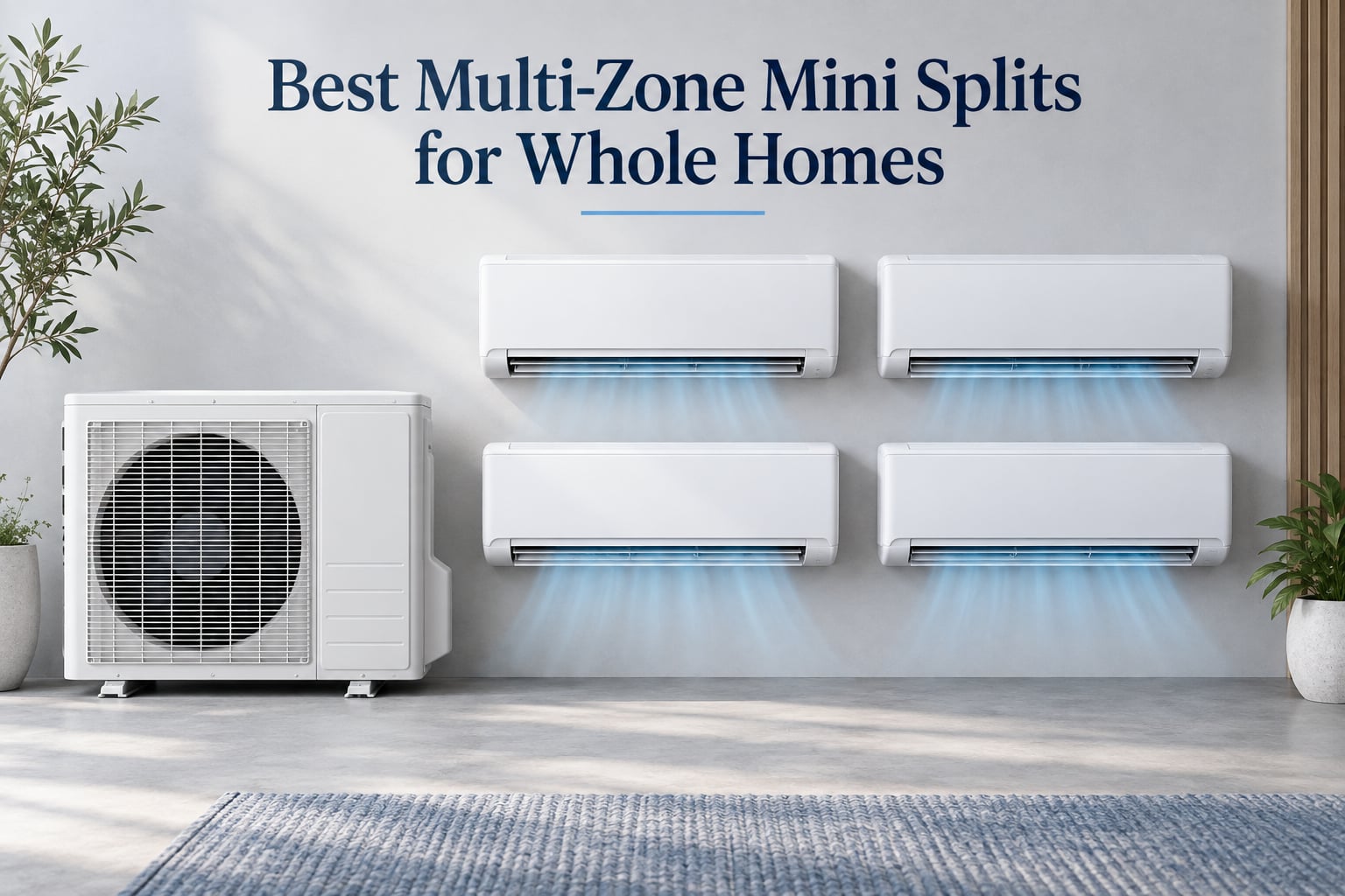 Best Multi-Zone Mini Splits for Whole Homes