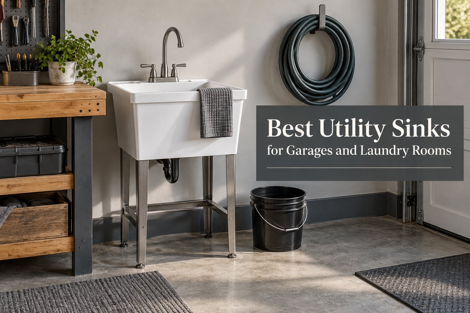 Best Utility Sinks for Garages and Laundry Rooms