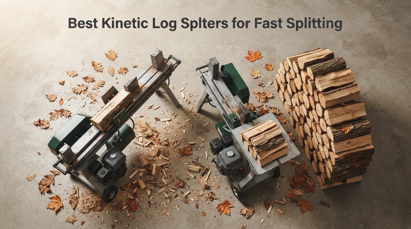 Best Kinetic Log Splitters for Fast Splitting