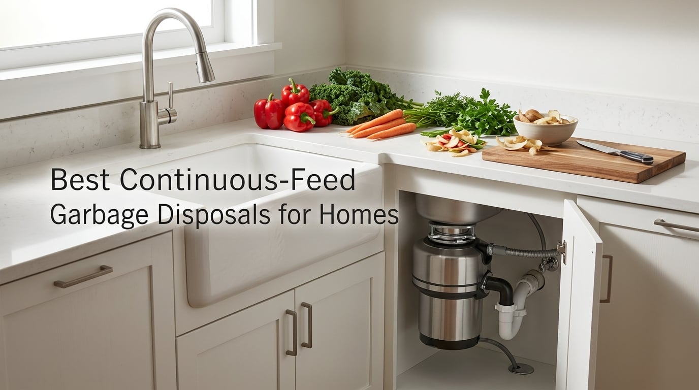 Best Continuous-Feed Garbage Disposals for Homes