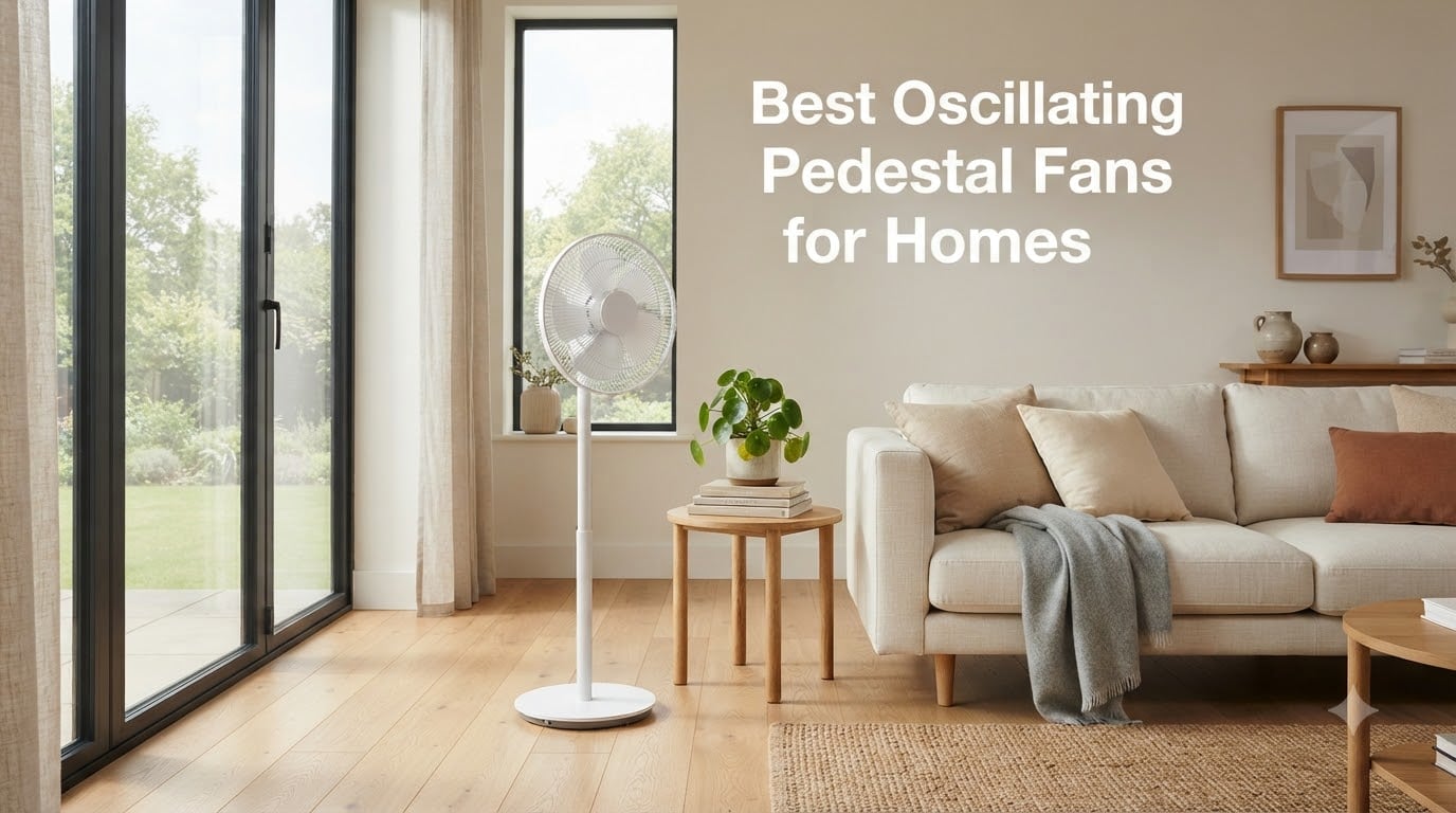 Best Oscillating Pedestal Fans for Homes