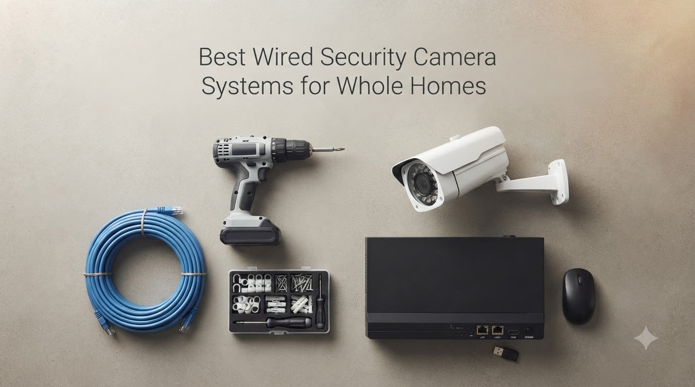Best Wired Security Camera Systems for Whole Homes