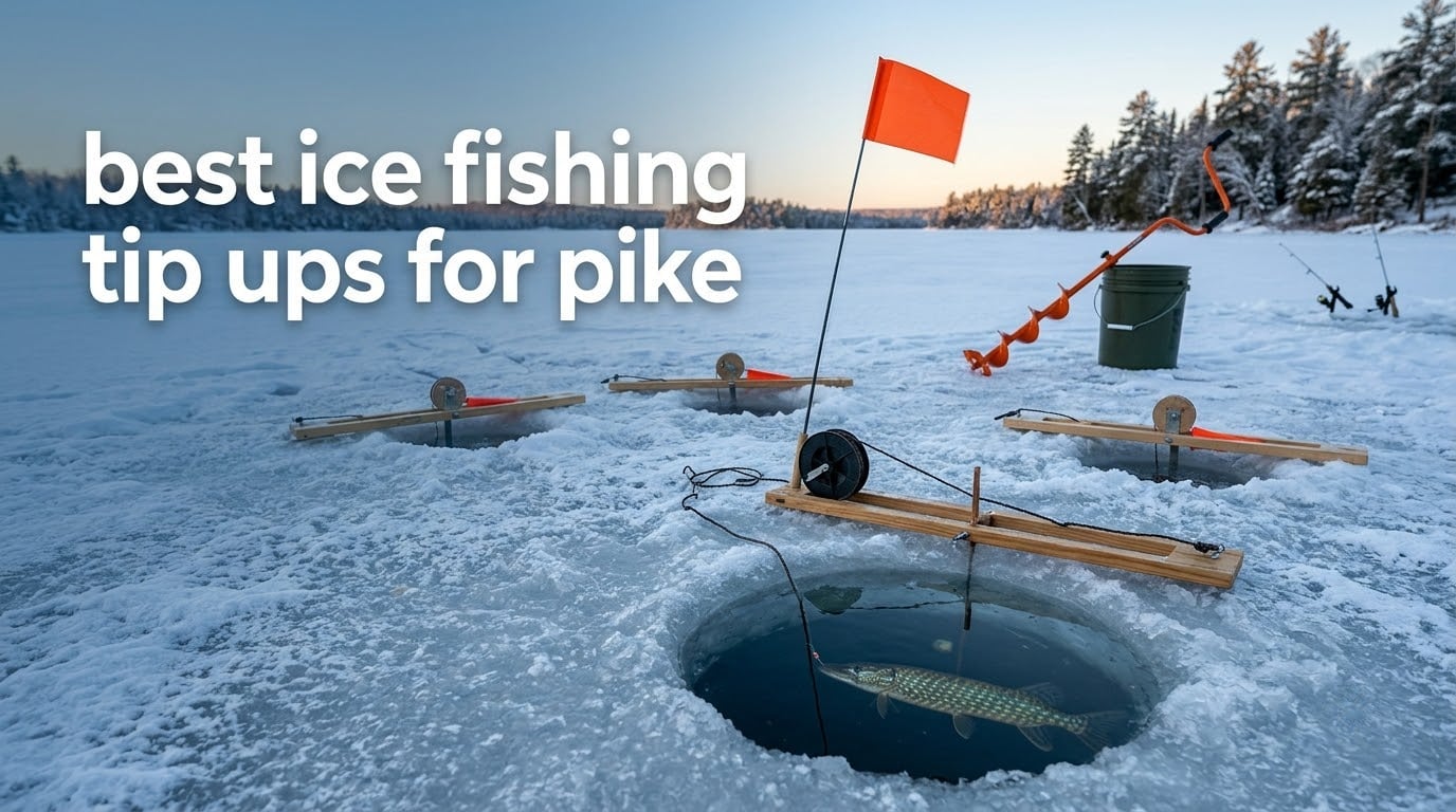 best ice fishing tip ups for pike