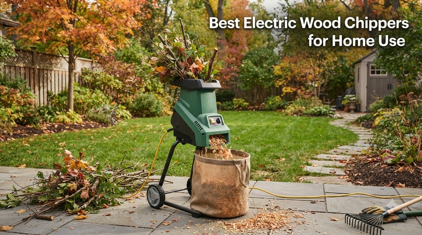 Best Electric Wood Chippers for Home Use