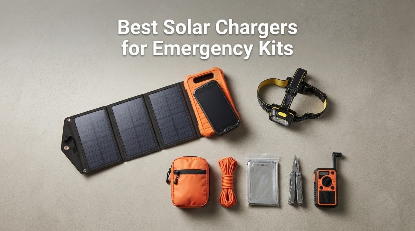 Best Solar Chargers for Emergency Kits